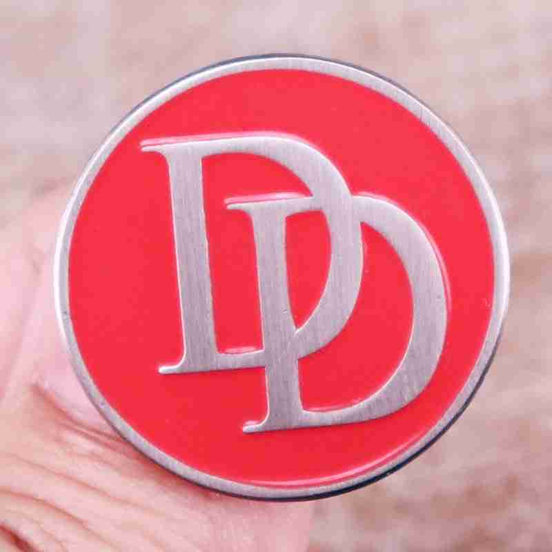 Daredevil ‘DD’ Enamel Pin – Distinct Pins